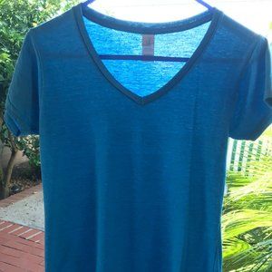 Gildan Turquoise Women's Top